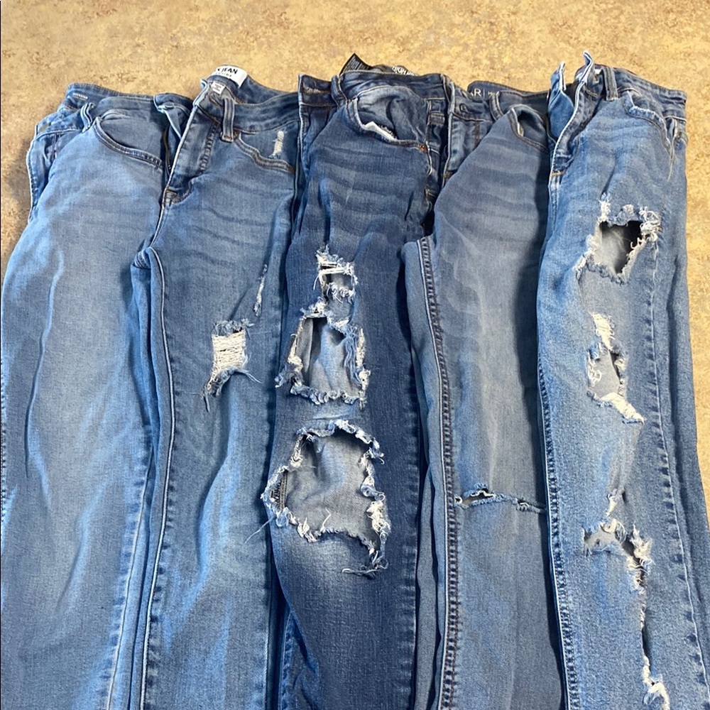 Stylish Women's Blue Jeans